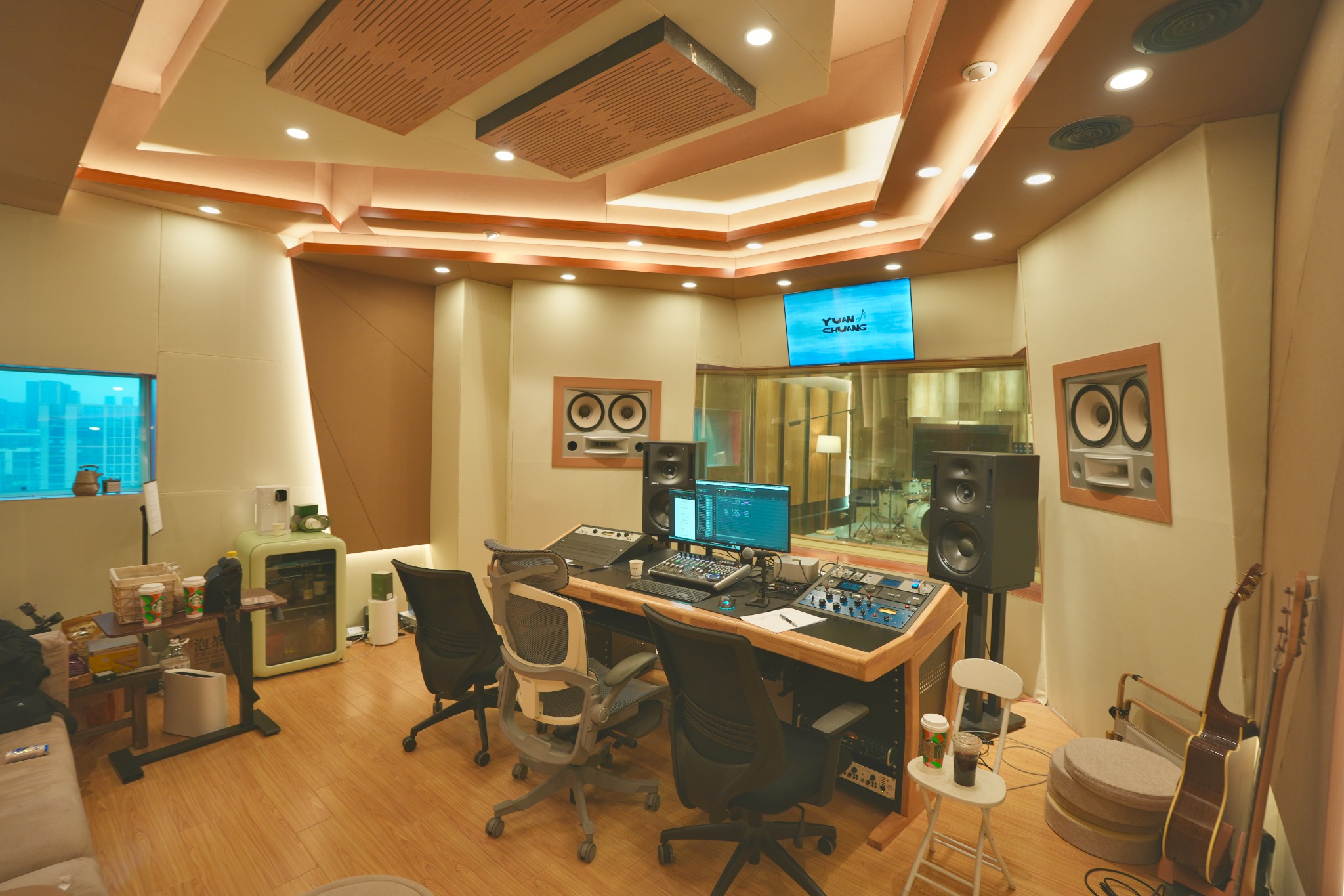 源音創樂 Studio A 控制室